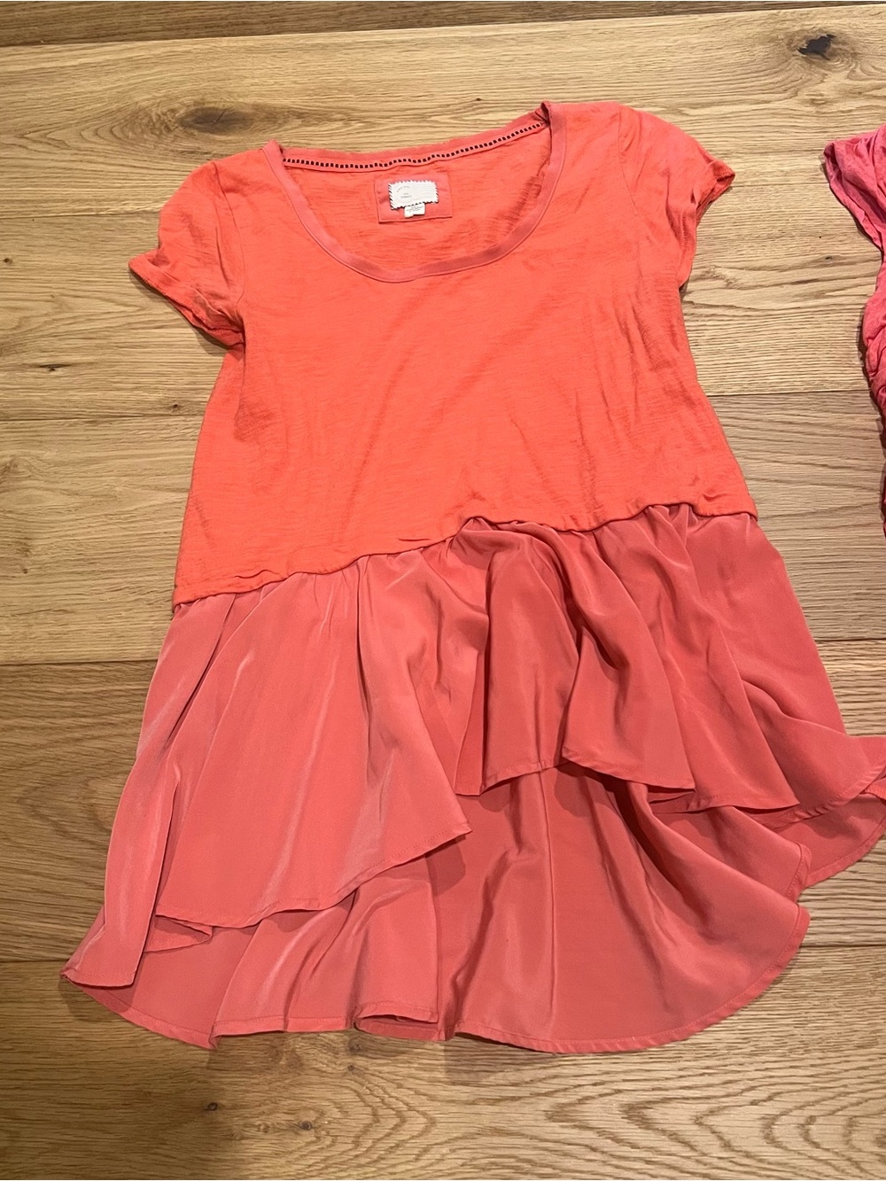 Anthropologie Bundle of Coral Tops - Picture 3 of 15